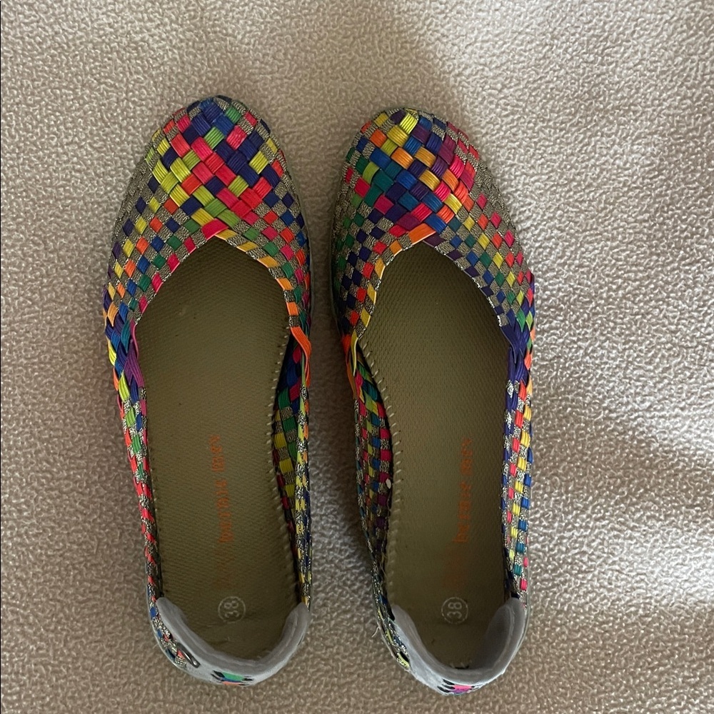 bernie mev. Multicolor Woven Sandals - Picture 5 of 7